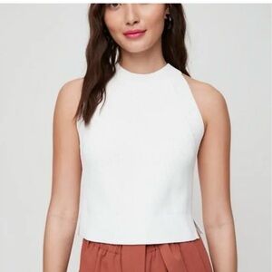 Aritzia Wilfred Knit Crevier Halter Top XS
